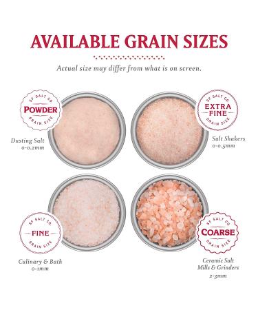 Sherpa Pink Himalayan Salt - 2 lb. Coarse Grain for Grinders - 2 Pound Bag (Pack of 1) - Buy Online on GoSupps.com