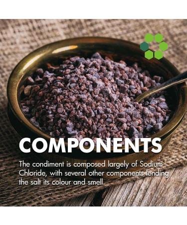 Hexeal Kala NAMAK Salt | 500g Bag | Coarse | 100% Natural | Food | Cosmetic - Buy Online on GoSupps.com