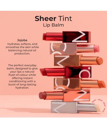 MCoBeauty - Sheer Tint Lip Balm Clear Transparent Formula - Hydrating Gloss Balm with Jojoba Seed Oil - Helps Nourish Lips and Adds a Glossy Tint - Lip Care Stocking Stuffers - Buy Online on GoSupps.com
