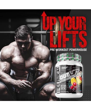 Nutrex Research Outlift Pre-Workout - Blackberry Lemonade, Clinically Dosed, 510g - Buy Online on GoSupps.com