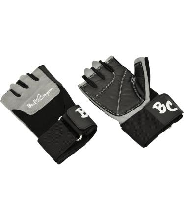 Buy Bad Company Fitness Gloves | Leather Training Gloves with Wrist Support for Strong Grip | International Shipping Available - Buy Online on GoSupps.com