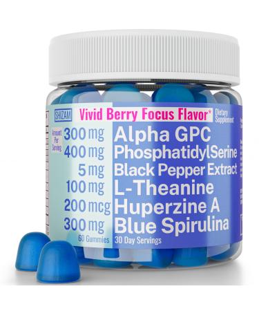 Alpha GPC Huperzine A PhosphatidylSerine L-Theanine Blue Spirulina Bioperine Gummies Alpha-GPC Huperzine-A Phosphatidyl Serine L Theanine Supplement Powder Capsules Tablets Liquid Supplements Alt