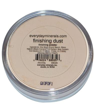 Everyday Minerals Finishing Dust Mineral Finishing Powder - Sheer Translucent Formula for All Skin Complexions - Buy Online on GoSupps.com