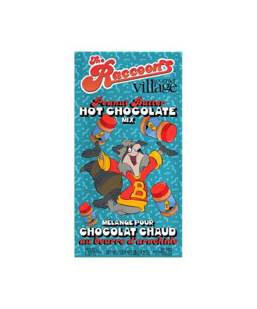 Gourmet du Village The Raccoons Bert s Peanut Butter Hot chocolate mix 35g single serve pouch by Gourmet du Village