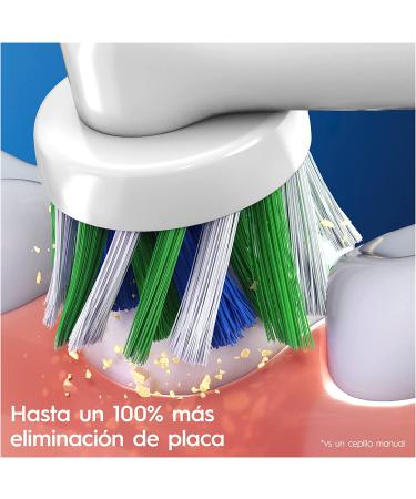 Oral-B CrossAction Toothbrush Heads with CleanMaximiser - 12 Pack - Buy Online on GoSupps.com