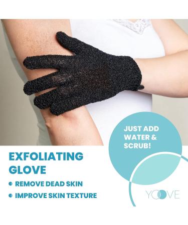 Yoove Self Tanning Mitt Applicator Bundle 5 Piece - Ultimate Self Tan Kit with Back Lotion Applicator, Self Tanner Mitt, Tanning Glove, Exfoliating Brush, and Back Rub Mitten - Self Care Bundle for Flawless Tanning (Tanning Kit) - Buy Online on GoSupps.com