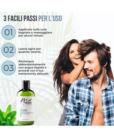 md LINE Balance Oily Hair Shampoo 1 Litre - Buy Online on GoSupps.com