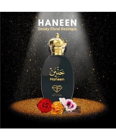 Haneen - Luxurious Alcohol Free Fragrance | Smoky Floral Resinous Perfume | Arabian Perfumes for Women 3.4 Fl. Oz. - Buy Online on GoSupps.com