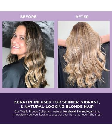 KERATHERAPY Blonde Violet Toning Leave-in Spray 3.7 fl. oz - Leave In Hair Protectant for Blonde, Highlighted, Silver & Gray Hair - Sulfate & Paraben Free - Buy Online on GoSupps.com