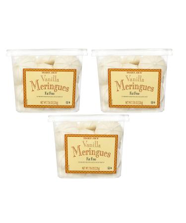 Trader Joe's Fat/Gluten Free Vanilla Meringues - 3 Pack (7.76 oz. ea.)