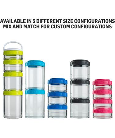GoStak Teal Portable Stackable Containers - Starter 4 Pack for Meal Prep & Travel - Buy Online on GoSupps.com