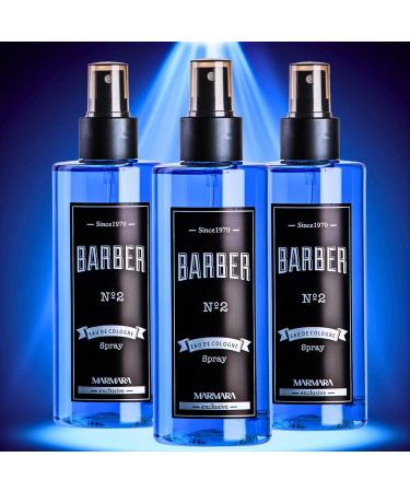 Marmara Barber Cologne - Best Choice of Barbers and Traditional Shaving Fans No:2 Series (250ml x 6 Bottles) - Buy Online on GoSupps.com