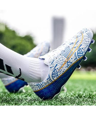 CSGKAG Men's Soccer Training Shoes - Professional Stollen Spikes for Artificial Turf - Outdoor Football Shoes Size 45 EU - Premium Performance - Buy Online on GoSupps.com