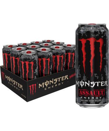 Monster Energy Assault 473mL Cans Pack of 12