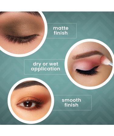 Ccolor Cosmetics Tropical 15-Color Eyeshadow Palette - Highly Pigmented, Long-Wearing, Easy-to-Blend, Bright Blues and Neutrals - Professional Eye Makeup - Buy Online on GoSupps.com