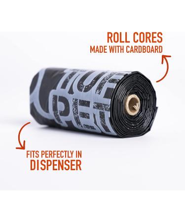 Tuff Pets 50% Stronger Dog Poo Bags | Biodegradable Eco Dog Poo Bags with Tie Handles on a Roll Cornstarch | 16 Dispenser Refill Rolls | Thick Doggy Poop Bags - Buy Online on GoSupps.com