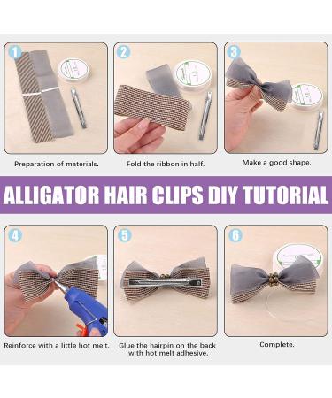 SWPEET 200pcs Crocodile Hair Clip Set - 5.6cm Metal Duck Beak Hairpins for DIY Hair Styling Accessories - Buy Online on GoSupps.com