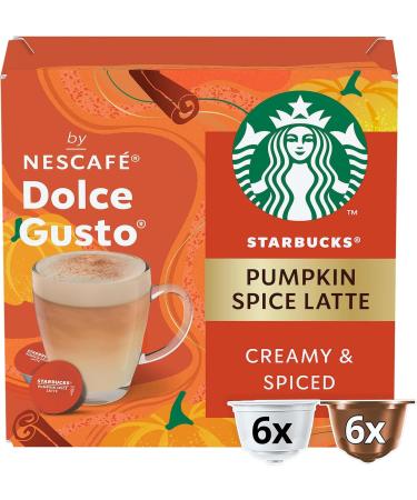 Nestl STARBUCKS Pumpkin Spice Latte by Nescaf Dolce Gusto Dark Roast Koffiecapsules 6 x 12 72 Capsules - Buy Online on GoSupps.com