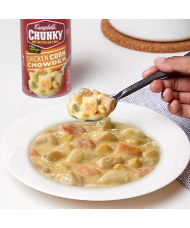 Campbell's Chunky Chicken Corn Chowder Soup 18.8oz Can - Pack of 1 - Buy Online on GoSupps.com
