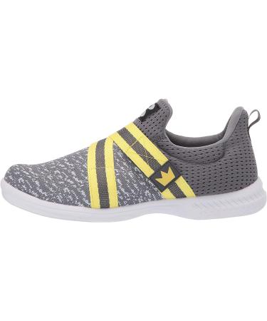 Brunswick Men's Bowling Shoes 10.5 Grey/Yellow - Performance and Style for Every Game - Buy Online on GoSupps.com