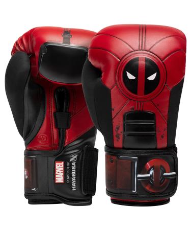Hayabusa Marvel Hero Elite Boxing Gloves for Men and Women 16oz Deadpool