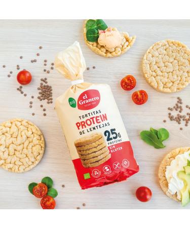  el Granero Organic gluten-free lentil protein pancakes 125g - Buy Online on GoSupps.com