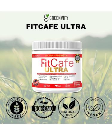 FitCare Ultra Extra Strength Organic Herbal Supplement with Turmeric Ashwagandha Moringa (1) - Buy Online on GoSupps.com