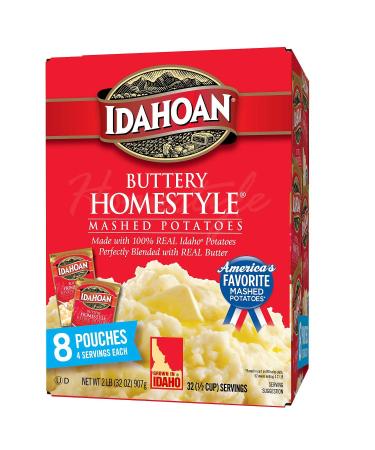 Idahoan Buttery homestyle flavored mashed potatoes, 2 Pound