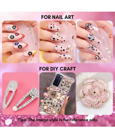 Makartt Dark Purple Rhinestone Nail Gems for DIY Crafts and Makeup - Buy Online on GoSupps.com