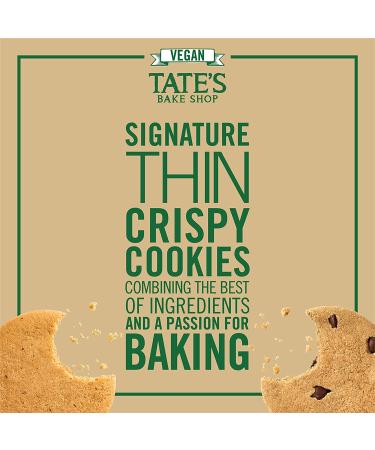 Tate's Bake Shop Vegan Cookie Variety Pack - 6 oz Bags (Vegan Chocolate Chip & Vanilla Maple Cookies) - Buy Online on GoSupps.com