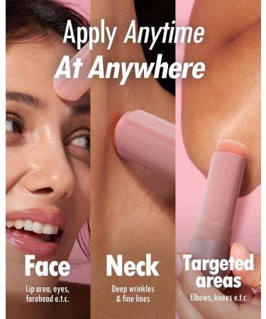 KAHI Wrinkle Bounce Multi Balm Refillable Edition | All-in-One Hydrating Lip Balm Eye Cream Neck Cream & Face Moisturizer Stick (0.32 oz) - Shop Internationally - Buy Online on GoSupps.com