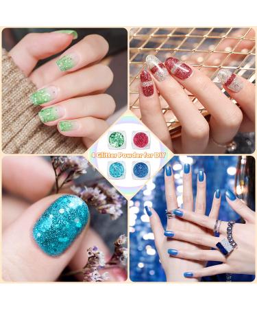 Poly Nail Gel Kit with 36W UV/LED Lamp - Ohuhu 12 Colors Professional Poly Gel Kit for Nail Extension - Rainbow Color DIY Nail Art - Great Gift for Girlfriend, Mother - Buy Online on GoSupps.com