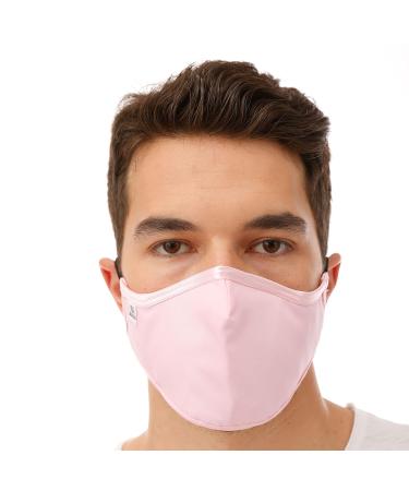 Pro Reusable Face Mask | Breathable 3-Layer Washable Cloth | Anti-Fogging Nose Wire & Adjustable Ear Straps | Unisex | International Shipping - Buy Online on GoSupps.com