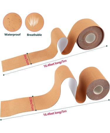 15Pcs Moleskin Flannel Adhesive Pads + 2 Strapping Tapes | Prevent Skin Blister | Foot Protection for Heels - Buy Online on GoSupps.com