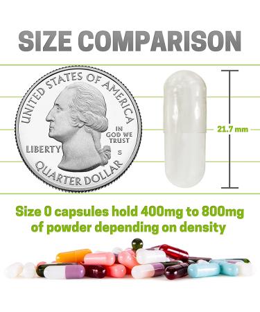 XPRS Nutra Size 0 Clear Empty Vegan Capsules - 100 Count | Capsules Express Vegetarian Pill Capsules - DIY Vegetable Filling | Pack of 1 - Buy Online on GoSupps.com