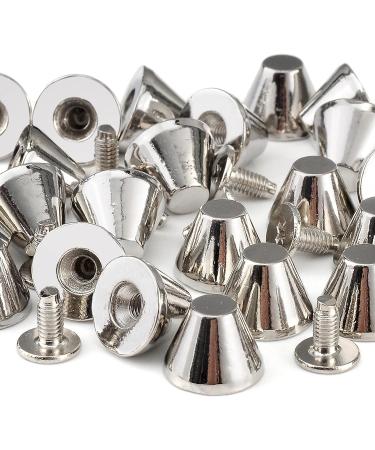 YORANYO 30 Sets 5/16 Silver Barrel Spikes & Studs Kit - Perfect for Handbags, Shoes, Leather Craft, and More - Buy Online on GoSupps.com