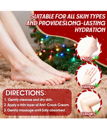  WEILAOK Cracked Dry Feet Cream Stick Christmas Cracked Heel Cream Heel Cream for Cracked Heels Moisturizing and Nourishing Treatment Christmas Gifts for Family and Friends 40g 2 - Buy Online on GoSupps.com