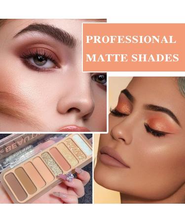 9 Colors Eyeshadow Palette Matte Nude Eye Makeup Palette Ultra-Blendable Long Lasting High Pigmented Waterproof Nudes Neutral Smooth Eye Shadow Palette for Women Natural Charming Looking #01 9 Colors #01 - Buy Online on GoSupps.com