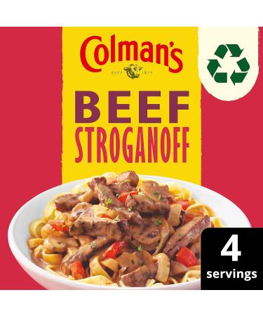 Colman's Beef Stroganoff Recipe Mix 39g - Buy Online on GoSupps.com