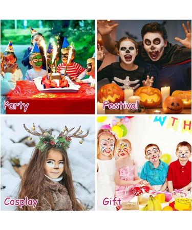 6 PCS Face Paint Sticks Face Paints for Adults Glow In the Dark Face Paint Body Paint UV Face Paint Colourful Face and Body Crayons Neon Face Paint Crayons for Adults Face Painting - Buy Online on GoSupps.com