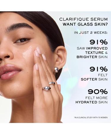 Clarifique Brightening Routine Discovery Set - Mini Clarifique Double Treatment Essence 1.7 Fl Oz Full-Size Clarifique Pro-Solution Serum 1.0 Fl Oz Mini UV Expert Defense SPF 50+ 0.33 Fl Oz - Buy Online on GoSupps.com