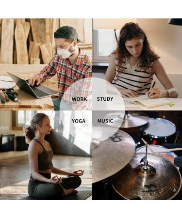 100 Pairs Ear Plugs for Sleeping | Noise Cancelling Hearing Protection | Soft PU Foam for Snoring Concerts Shooting Planes & Motorcycles - 29dB Eargasm - Buy Online on GoSupps.com