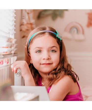 FROG SAC Sparkle Charm Headbands for Girls | Interchangeable Butterfly, Bow, Unicorn Kids Headband | Rhinestone Hair Accessories for Toddlers and Little Girls - Buy Online on GoSupps.com