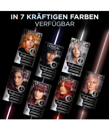 L'Or al Paris Intensive Permanent Hair Color 5.26 Violet - Long-Lasting Shine & Intensive Color (273 g) - Pr f rence Vivid Colors - Buy Online on GoSupps.com