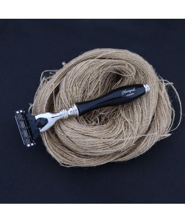 Haryali London 3 Blade Straight Razor - Elegant Black Design for Men & Women - Superior Shaving Experience - 1 Piece - Buy Online on GoSupps.com