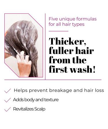 Keranique Volumizing Anti-Hair Loss Shampoo 12 Fl. Oz - Sulfate, Dye, and Paraben Free - Stimulates Scalp for Thicker Hair - Buy Online on GoSupps.com