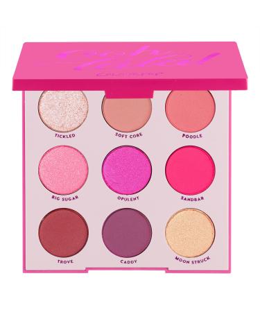 ColourPop Oh La La Shadow Palette - Pink & Purple Shadows with Metallic Matte and Satin Finishes - High-Pigment Makeup with a Long-Wearing Formula (0.3 oz)