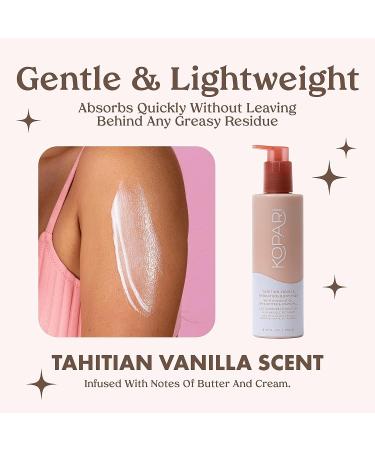 Kopari Tahitian Vanilla Body Milk Lotion | Shea Butter & Chamomile | Moisturizing for Dry Skin | Warm Vanilla Scent | Vegan & Cruelty-Free | 8.45 Oz - Buy Online on GoSupps.com