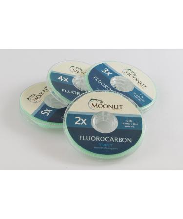 Fluorocarbon Fly Fishing Tippet (3 Pack) 4x, 3x, 2x