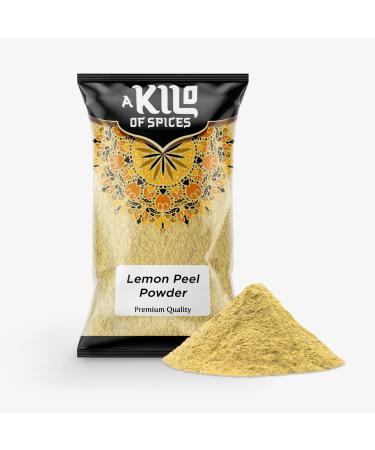 A Kilo of Spices | Lemon Peel Powder 1 kg - Natural Hair and Face Masks | Promotes Soft Smooth Hair Growth | Premium Skincare Pure and Natural | Ideal for DIY Masks and scrubs | Enhance Your Beauty 1kg